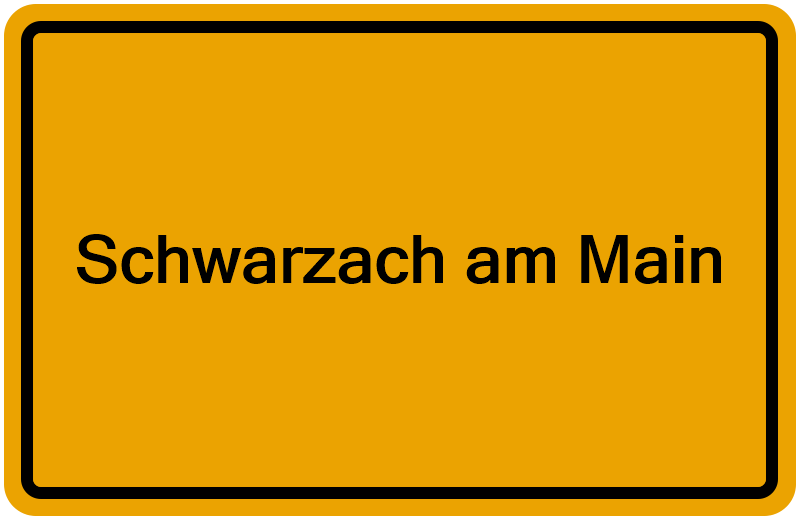 Handelsregisterauszug Schwarzach am Main
